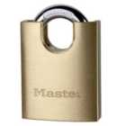 Master Lock 50Mm Brass Padlock - Shrouded Shackle