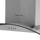 Russell Hobbs RHGCH901SS 90cm Chimney Cooker Hood – Glass & Stainless Steel
