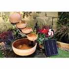 Tranquility Teracotta Contemporary Water Feature Solar Powered