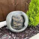 Tranquility Pebble Urn Solar Powered Water Feature