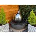 Tranquility Sphere & Resin Base Mains Powered Water Feature