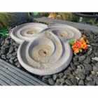 Tranquility Dropa Stone Solar Powered Water Feature