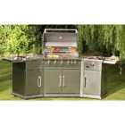 Bahama Island Stainless Steel Gas Barbecue