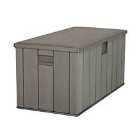 Lifetime Outdoor Storage Deck Box 150 Gallon - Grey