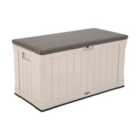 Lifetime Outdoor Storage Deck Box 116 Gallon - Beige/Brown