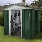 Yardmaster Emerald Metal Apex Shed 6 x 6ft with Floor Support Frame