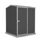 Absco Premier 5 X 5 Reverse Apex Metal Shed - Monument