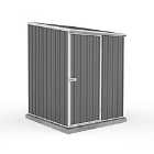Absco Space Saver 5 X 5 Pent Metal Shed- Woodland Grey