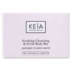 Keia Soothing Cleansing & Scrub Body Bar Lavender 100g