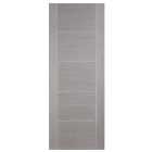 LPD Internal Vancouver 5 Panel Pre-Finished Light Grey FD30 Fire Door - 1981 mm
