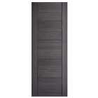 LPD Internal Vancouver 5 Panel Pre-Finished Ash Grey FD30 Fire Door - 1981 mm