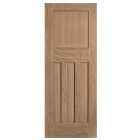 LPD Internal DX 30s Unfinished Oak Door - 2040mm