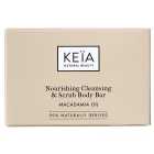 Keia Nourishing Cleansing & Scrub Body Bar Macadamia 100g