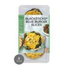 M&S Blacksticks Blue Burger Slices 140g