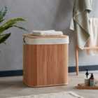 Woodford Natural Bamboo Laundry Basket