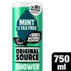 Original Source Mint and Tea Tree Shower Gel 750ml