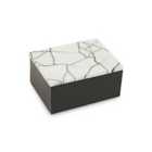 Interiors By Ph Large Marble Lid Trinket Box