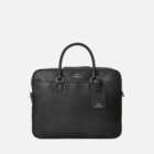 Polo Ralph Lauren Men's Smooth Leather Business Case - Black