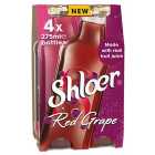 Shloer Red Grape 4 x 275ml