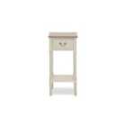 Interiors By Ph 1 Drawer Side Table Cream