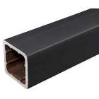 Eva-Last Infinity Rapid Rail Black Balustrading Post Sleeve - 103 x 103 x 1155mm