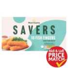 Morrisons Savers Fish Fingers 10 Pack 250g