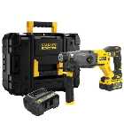 Stanley FatMax V20 SFMCH900M12-GB 18V Brushless SDS Plus Cordless Hammer Drill with Kit Box, 4Ah Battery & Charger 