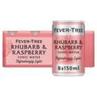 Fever-Tree Light Rhubarb & Raspberry Tonic Cans 8 x 150ml