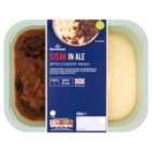 Morrisons Steak & Ale with Cheesy Mash 400g