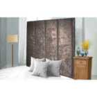 Stafford Crushed Velvet 4Ft Small Double Headboard Champagne