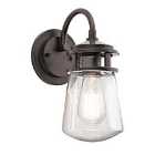 Kichler Lyndon 1 Light Small Wall Lantern - Brown