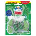 Duck Active Clean Toilet Rim Block Pine Duo Pack 2 x 39g
