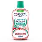 Corsodyl Daily Complete Protection Gum Care Antibacterial Mouthwash 500ml