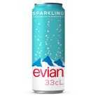 Evian Sparkling Water, 330ml