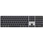 Apple Magic Keyboard with Touch ID, Black Keys and Numeric Keypad for Mac models with Apple Silicon, UK Layout