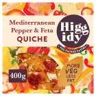 Higgidy Mediterranean Pepper & Feta Quiche, 400g