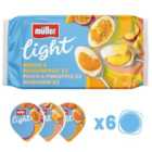 Muller Light Citrus Fat Free Yogurts 6 x 140g