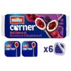 Muller Corner Mixed Red Fruits Yogurts 6 x 136g