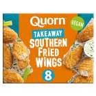 Quorn Vegan Takeaway 8 Southern Fried Wings 250g