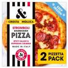 Crosta & Mollica Stromboli Pizzetta 2 Mini Pizzas Pepperoni & Spicy Salami 2 x 217g