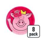 M&S Percy Pig Paper Party Plates 8 per pack