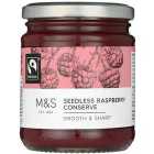 M&S Fair Trade Seedless Raspberry Conserve 340g