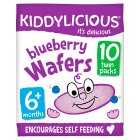 Kiddylicious Blueberry Wafers, 10x4g