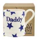 Emma Bridgewater Blue Star 'Daddy' 1/2 Pint Mug 