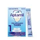 Aptamil 1 First Baby Milk Formula Tabs from Birth 120 per pack
