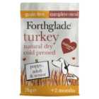 Forthglade Natural Grain Free Turkey Cold Pressed Dry Dog Food 2kg