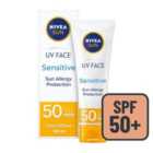 NIVEA SUN UV Face SPF 50 Sensitive Sun Cream 50ml