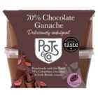 Pots & Co Little Pots of 70% Chocolate 4 x 50g