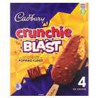 Cadbury Crunchie Blast Ice Cream 4 x 100ml