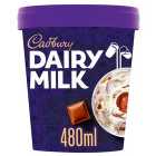 Cadbury Dairy Milk Ice Cream Tub 480ml